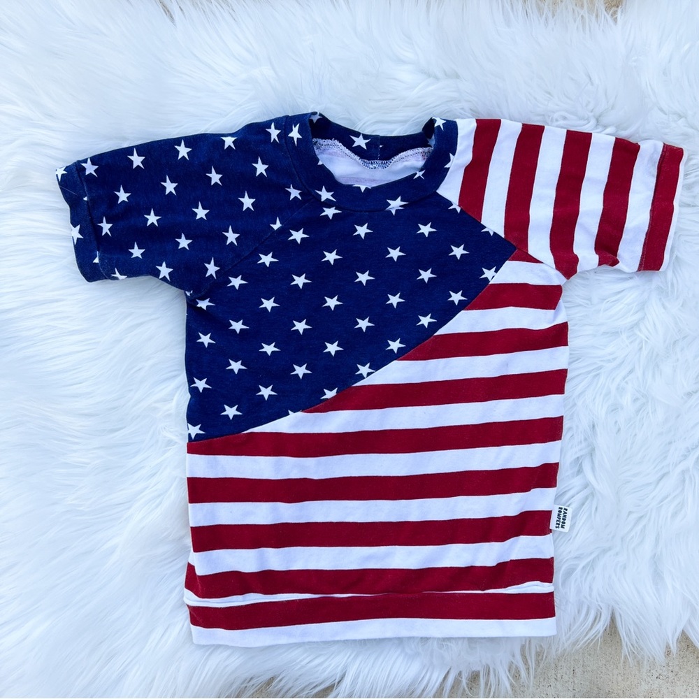 Toddler Random Rompers USA T-Shirt 3T